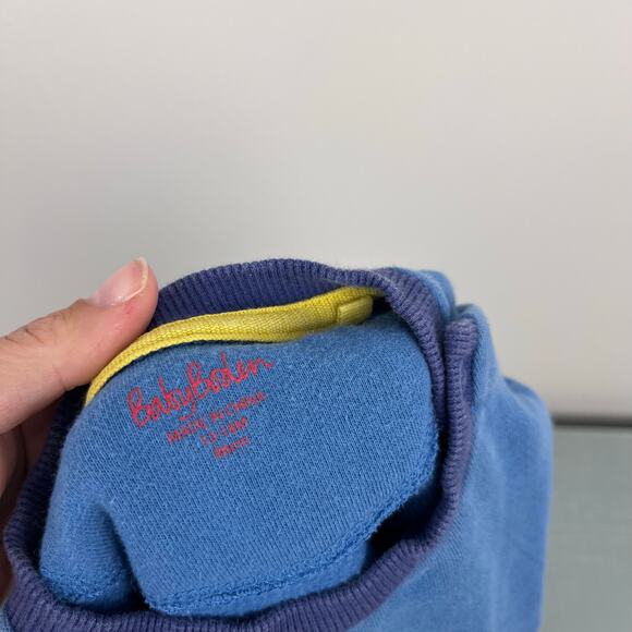 Mini Boden Fairy Tale Applique Three Bears Sweatshirt Blue 12-18 Months - Picture 5 of 7